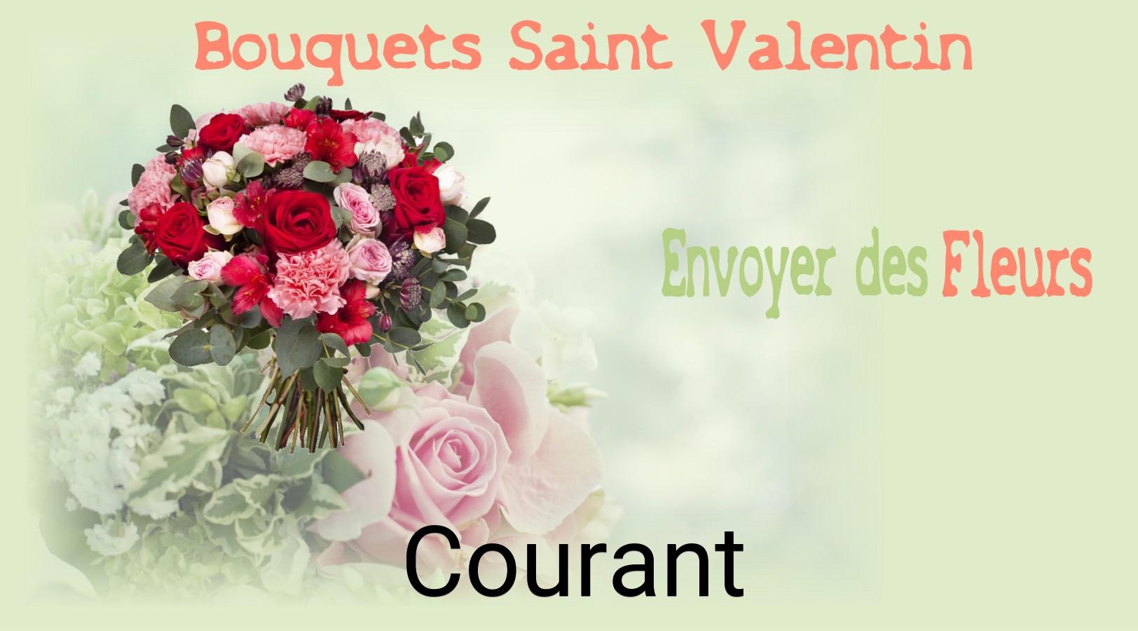 Roses de Saint-Valentin livrées à Courant